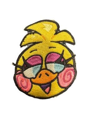 Five Nights at Freddy’s Chica Iron-On Patch | FNAF Animatronic Fandom Embroidery